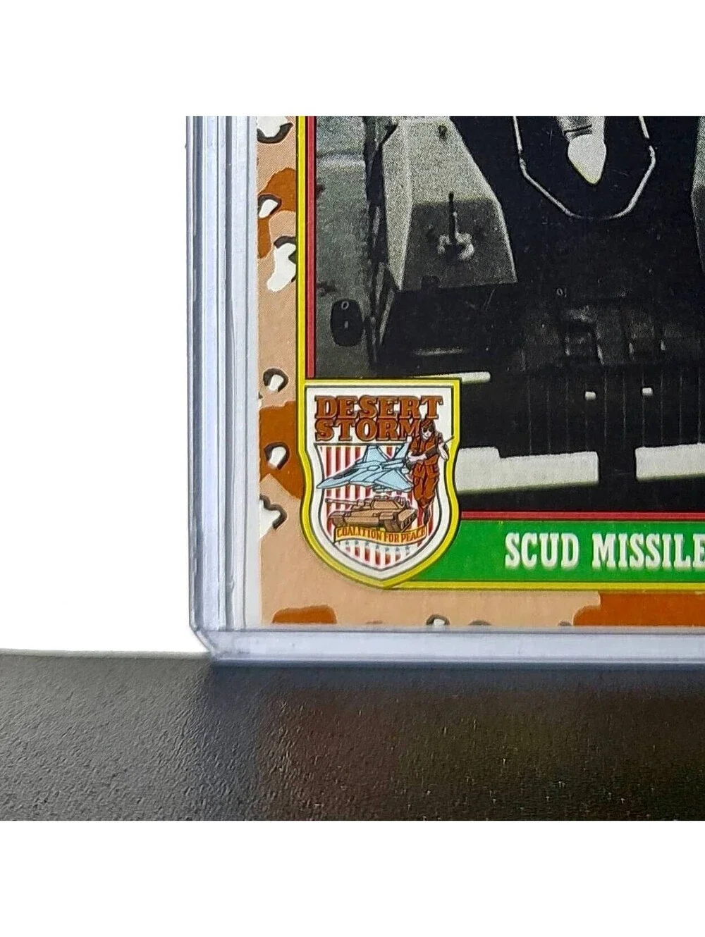 SCUD Missile (B) 1991 Topps Desert Storm #51 Card